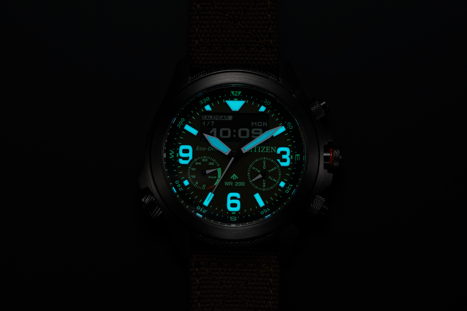 Promaster Land U822 — Green Dial