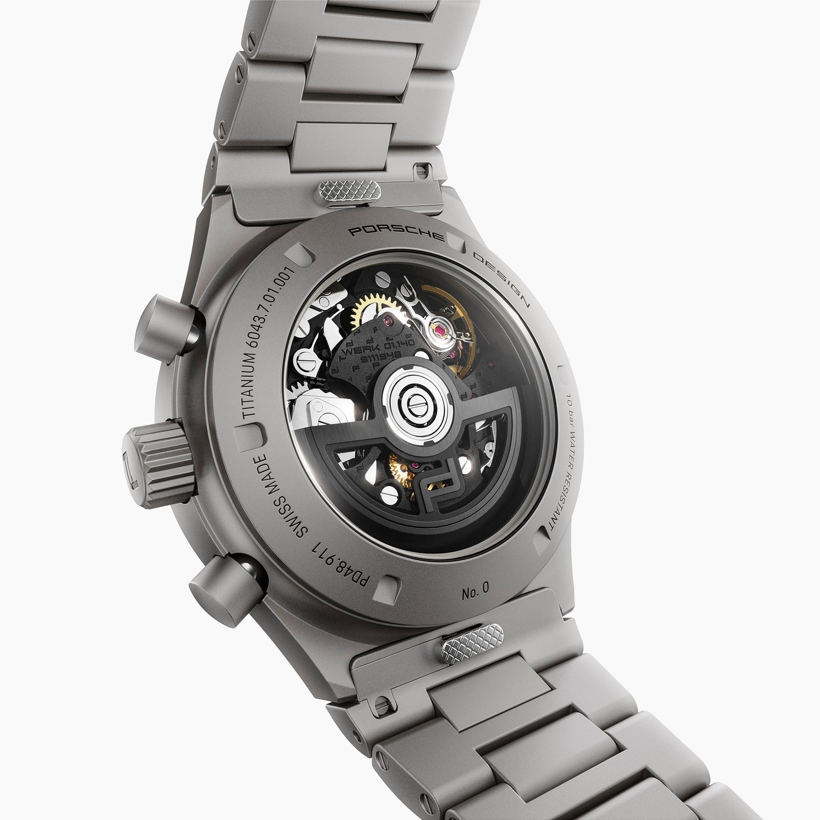 Chronograph 1 - All Titanium Numbered Edition — Black Dial