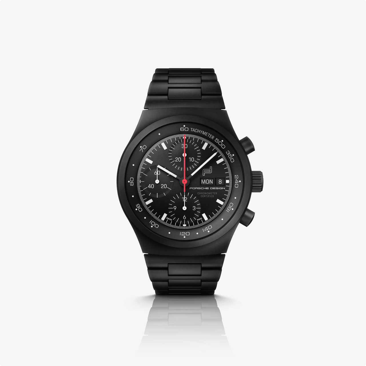 Chronograph 1 All Black Numbered Edition — Black Dial