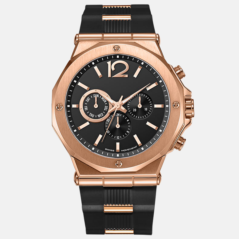Kron Ascot Rose Gold Onyx