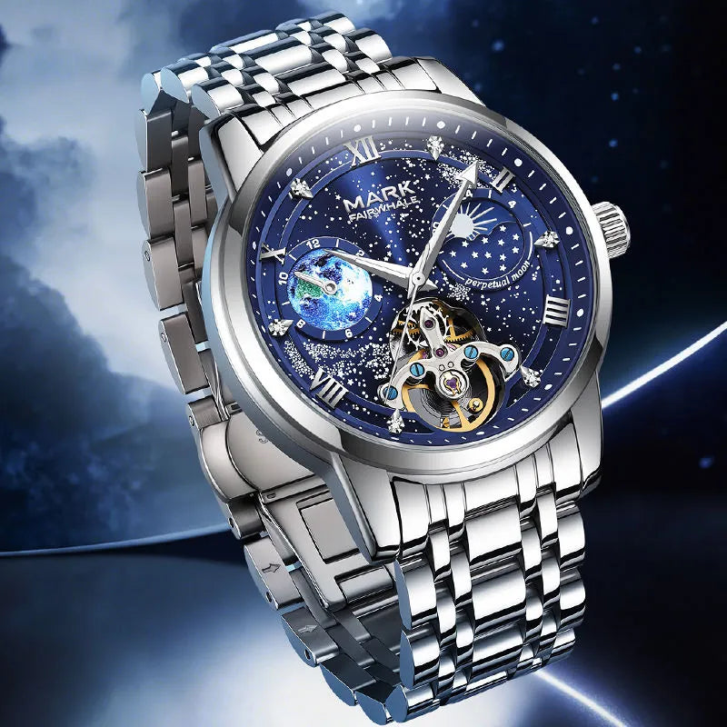 Kron Galahad automatic skeleton watch
