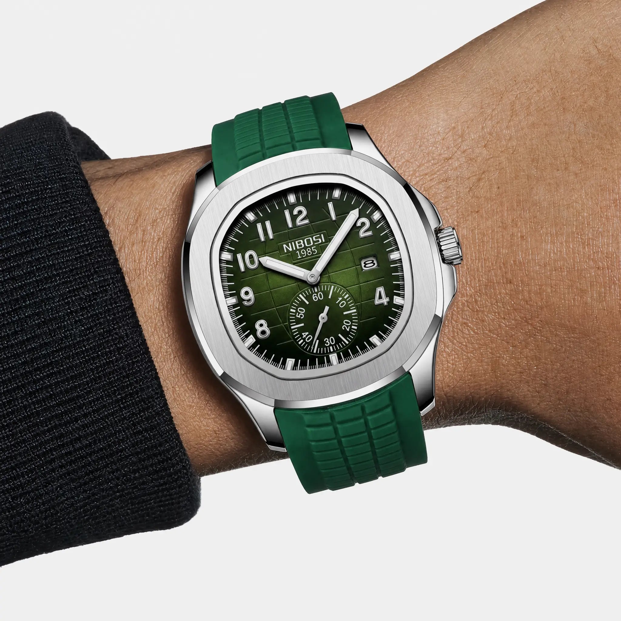Kron Riviera Sport — Emerald Bay — wrist lifestyle