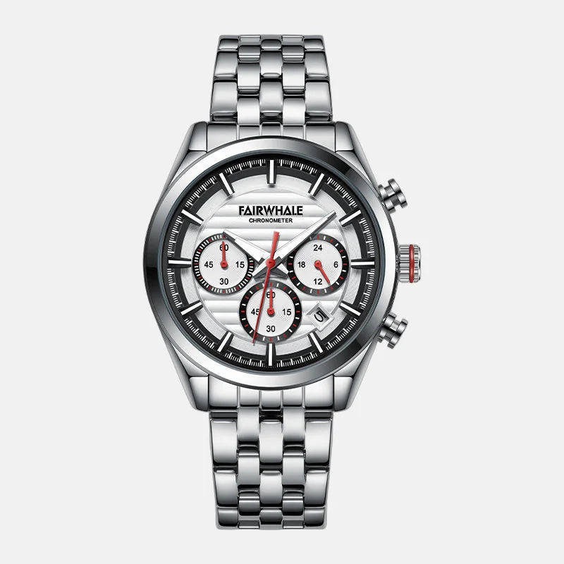 Kron Kay quartz watch white dial