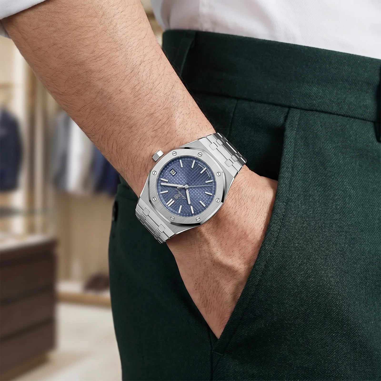 Kron Mariner on the wrist