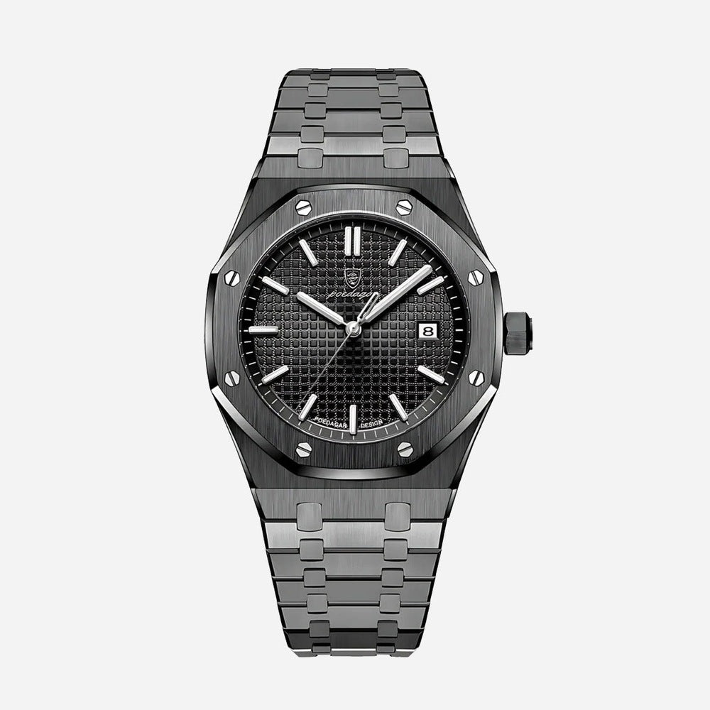 Kron Mariner — quartz watch in 316L stainless steel, designed in London — view 12