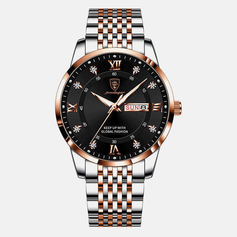 Kron Nassau — Rose Gold Obsidian