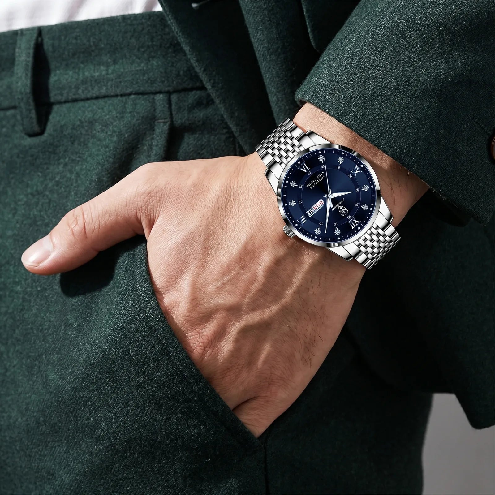 Kron Nassau on the wrist