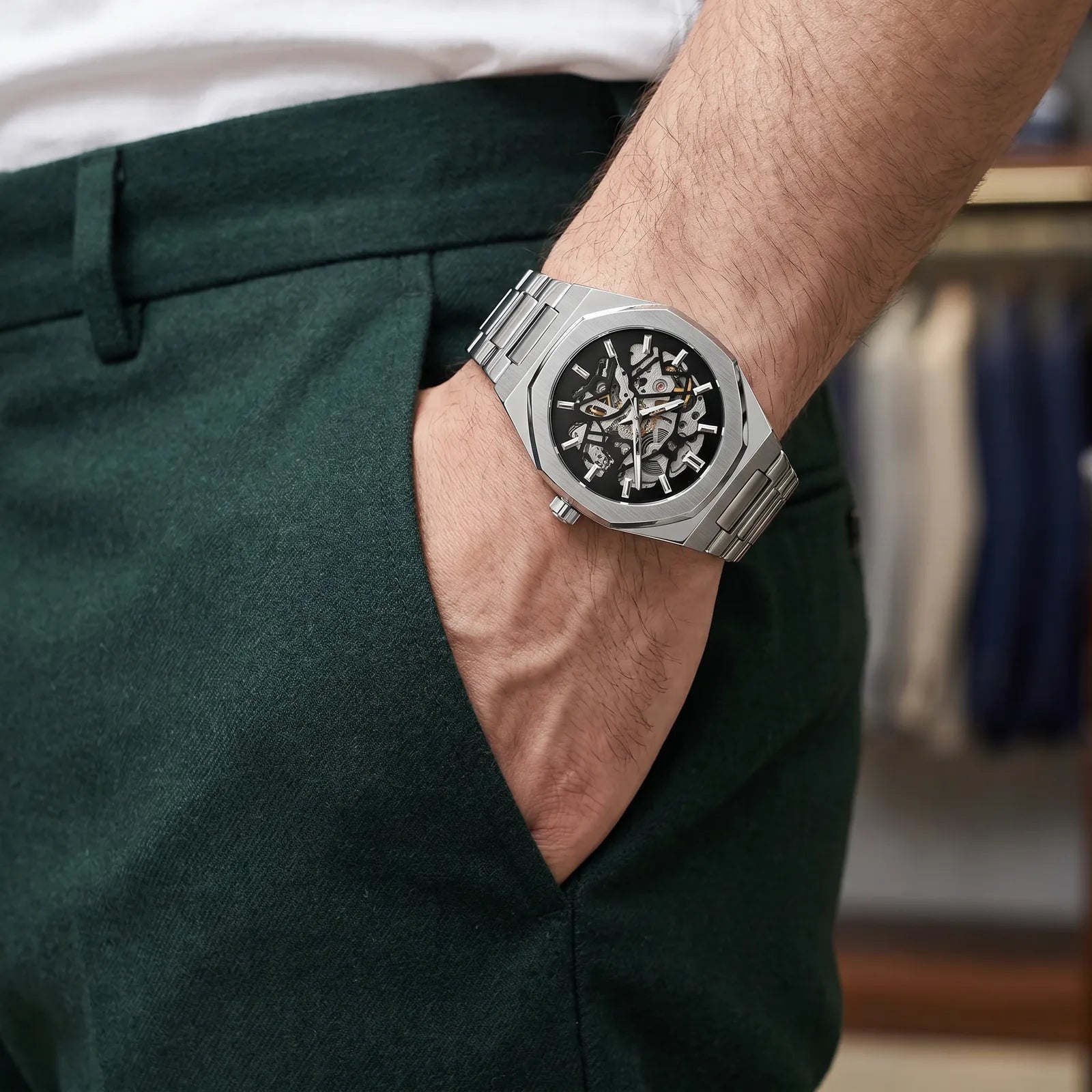 Kron Path on the wrist