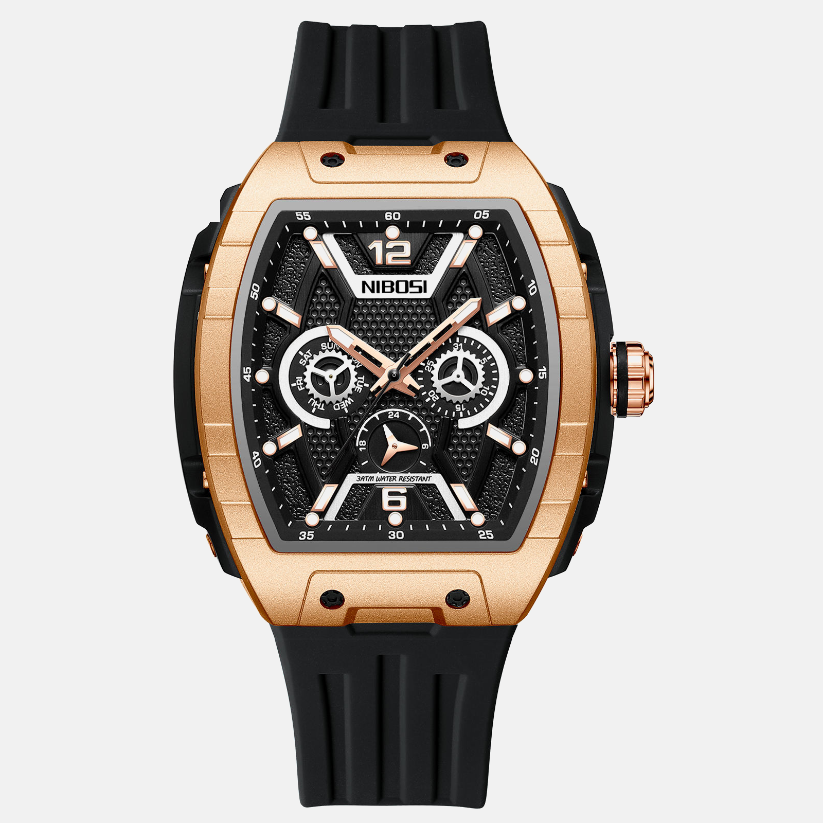 Kron Stratos — Rose Gold Obsidian