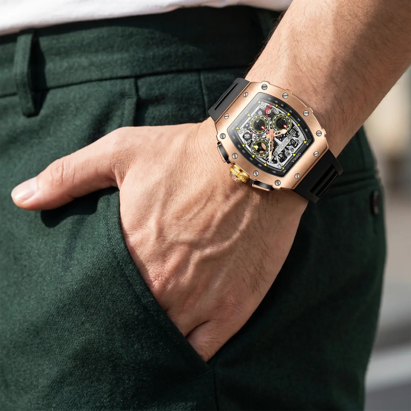 Kron Summit on the wrist