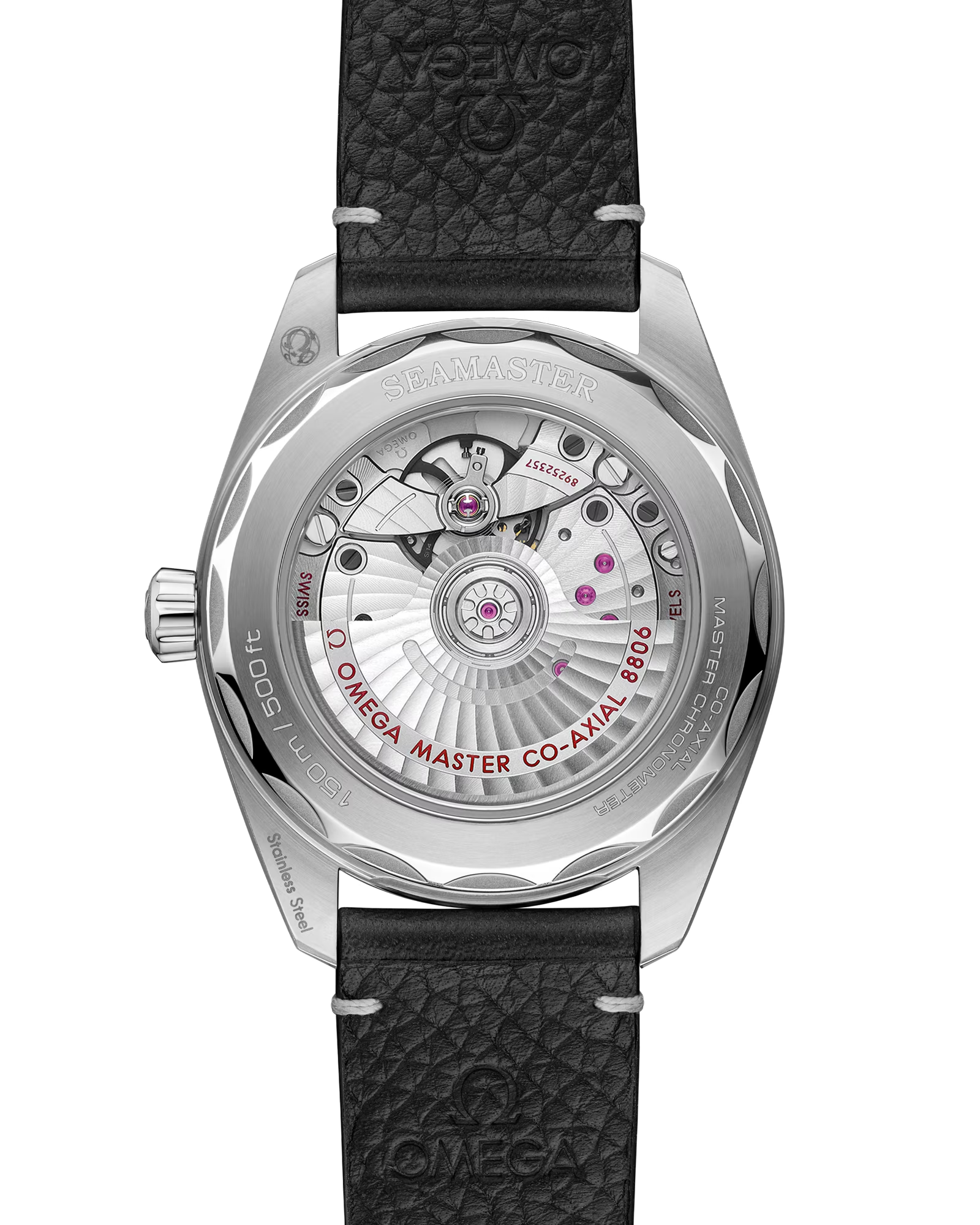 Seamaster Railmaster — Grey Dial, Leather