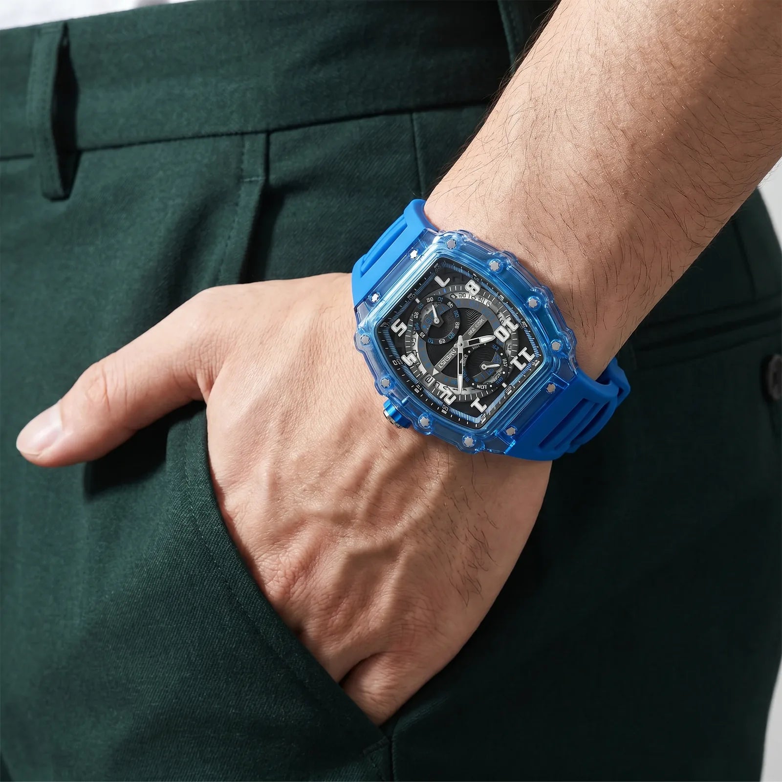 Kron Vortex on the wrist